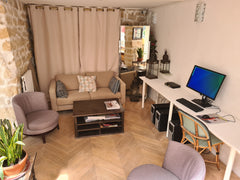 PERMANENT RECEPTION & ARRIVAL <br />Receptionist on spot 24/24h<br />FREE CANCEL Paris, France Hotel Suite with 2 rooms for 3 people in Odeon Room in boutique hotel vacation rental 21089786