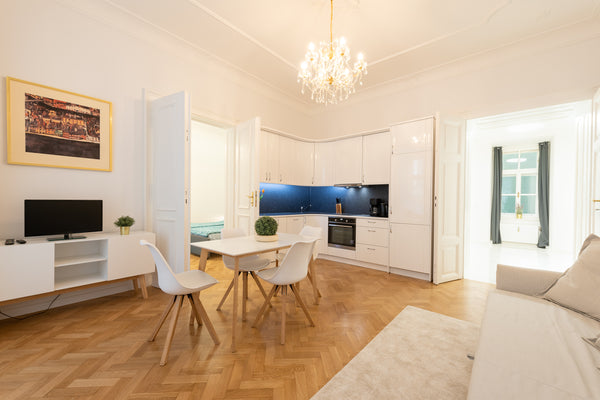 Newly renovated design apartment on the first elevator floor of a historic vienn  City centre Stadtpark Entire rental unit vacation rental 50100944