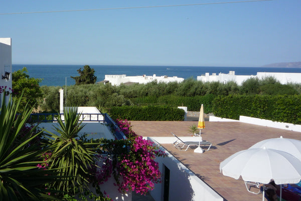Offering an upper floor veranda with panoramic view to the sea, our garden and t Heraklion, Greece Sirius 2-Room Apt  (upper floor) Entire rental unit vacation rental 2618912