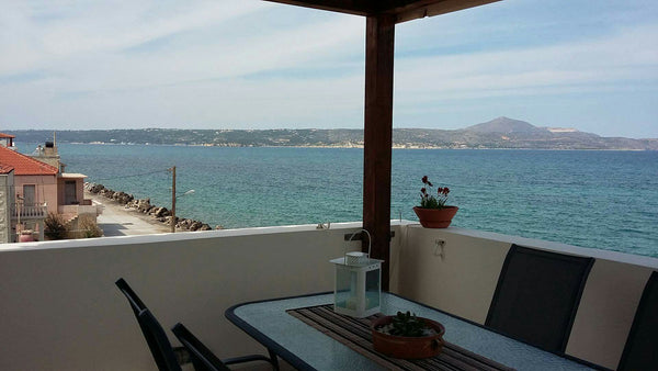 Seaside appartment at kalives village 15 kilometers east of chania city.Literall  kalives beach house Entire rental unit vacation rental 17888969