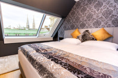 Einige Apartments befinden sich im Dachgeschoss und verfügen über 2 Etagen. Die  Vienna, Austria Superior Apartment, 2 Schlafzimmer, Terrasse Entire rental unit vacation rental 34564691