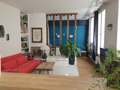 The exposed beams make this quiet apartment of 452 sq. ft. with a vaulted ceilin France A beautiful loft with a vaulted ceiling. Entire loft vacation rental 3739554