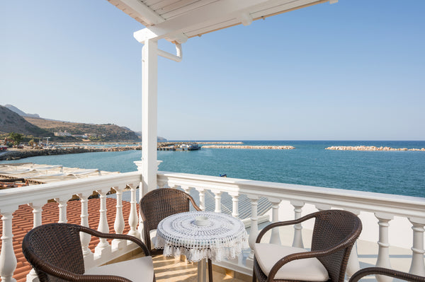 This comfy  apartment is ideal for couples,friends, and families with two childr  Kyma sea view Poseidon Entire condo vacation rental 45776328