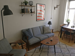 Cozy, bright apartment in quiet and peaceful street in Nørrebro: one of the most Copenhagen, Denmark Bright apartment in Nørrebro Entire rental unit vacation rental 27159445