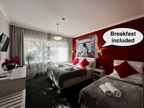 Stay in a quiet area of Prague nearby the Central Park and relax in silence; the Prague, Czechia Hotel Shato Gesson comfortable Triple room Room in boutique hotel vacation rental 50935985