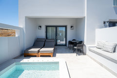 PURE LUXURY AND SUPREME COMFORT.<br />Focused on simple outdoor elements, this d  Karat Suites -  Suite 375° Cycladic home vacation rental 37248047