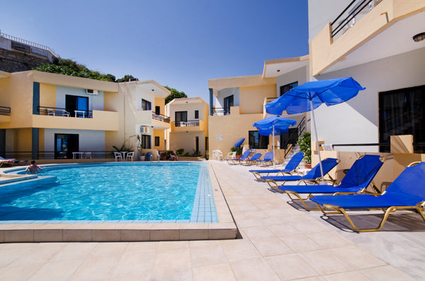 The hotel is located at Kalamaki, just 5 km from Chania City, and 4 km from the  Chania, Greece Akasti Room in hotel vacation rental 6562594
