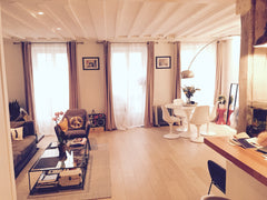Ideally located in the heart of Paris, between Le Marais and Republique, this la Paris, France Large&modern 1bed flat close to Marais for 4people Entire rental unit vacation rental 19659973