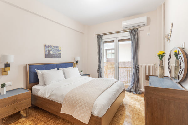 This floor to ceiling (completely renovated) 56m2 apartment is absolutely centra Aetolia-Acarnania, Greece Stroll to Acropolis From Calm Sanctum in Koukaki Entire rental unit vacation rental 33868313