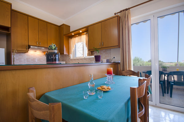 If you are looking for a spacious, well equipped, comfortable, brand new & quiet Chania, Greece Giorgos Deluxe Apt in Stavros beach town! Entire rental unit vacation rental 7252291