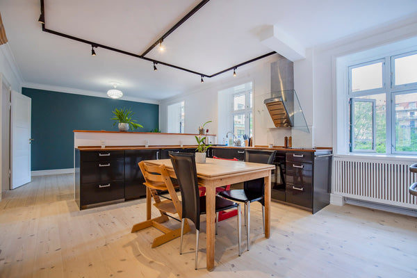 The apartment has - in addition to the combined kitchen and living room - four s Copenhagen, Denmark Newly-Renovated 5-Room Apartment Entire rental unit vacation rental 19351635