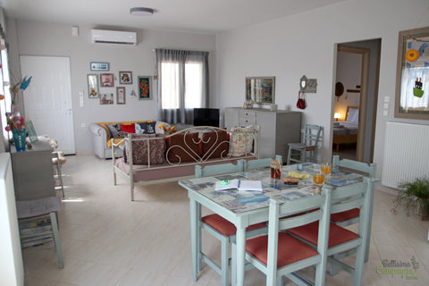 A sunny apartment on the 1st floor in a very green location only two kilometres  Athens, Greece Bellissima Campagna Home pelekapina -chania  crete Entire rental unit vacation rental 24481211