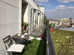 Cosy and very bright 1 bedroom apartment of 58 m2, situated on the 8th and last  Paris, France Central apartment with amazing terraces Entire rental unit vacation rental 18099735