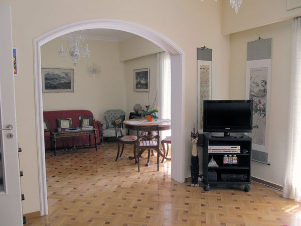 The apartment consists of two bedrooms (single with en-suite bathroom and double Athens, Attica, Greece Spacious apartment, central Athens Private room in rental unit vacation rental 12992813