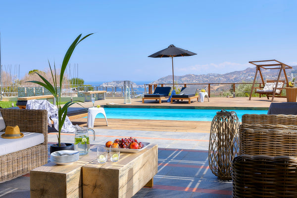 A full of fantasy independent villa for your vacation in Crete, built in the slo Rethimnon, Greece Elevated Villa w/ Private Pool, Tennis Court & Bbq Entire villa vacation rental 49872265