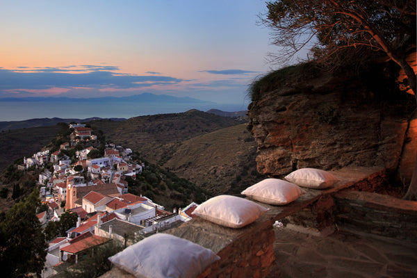 The unique Lefkothea Estate is found on the highest point of Kea's famous Hora o Kea, Greece Lefkothea Estate with Private Pool in Ioulida-Kea Entire townhouse vacation rental 13988981