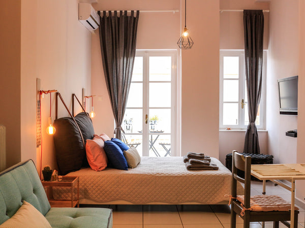 It is a fully equipped studio/apartment in the city center of Ermoupolis , just  Ermoupoli, Greece Dalliance apartment Entire rental unit vacation rental 12778112