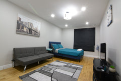 This stylish place to stay is perfect for group trips. Clean, cozy, chic. 3 full New York, NY Rental unit in Brooklyn · ★4.0 · 5 bedrooms · 13 beds · 3 baths Entire rental unit vacation rental 877724198833809998