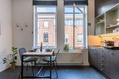 Welcome to this stunning and charming apartment that is uniquely located on a to  Stunning apartment on top location in Gent Entire rental unit vacation rental 675941002393892623