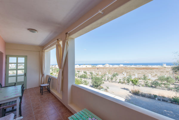 A unique house surrounded by olive trees, gardens with vegetables & fruits, over Thera, Greece Flower and Crafts- Eco Farm House, 3 bedrooms Cycladic home vacation rental 15007281