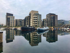 Modern and spacious, newly built apartment (95 sqm) by the canals in Sluseholmen Copenhagen, Denmark Charming and bright apartment by the canals Entire condo vacation rental 608485247031727277