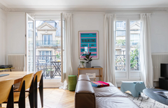 The apartment is 75sqm, and is the dream Parisian family apartment: 10m long bal Paris, France Le Marais! Designer apt 75sqm - terrace! Beautiful Entire rental unit vacation rental 21492948