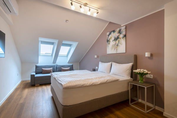 Spacious New apartment close to the central district. Could accommodate up to 4  Prague, Czechia New Lovely Modern Attic Apartment with AC! Entire rental unit vacation rental 591985222305915396