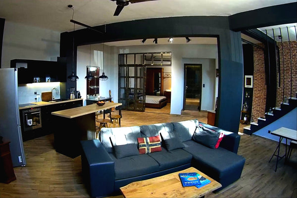 This is my unique home - a large, high ceiling, private-entry loft apartment on  Nea Smyrni, Greece 90m² Industrial Loft at Filopapou Hill / Acropolis Entire rental unit vacation rental 37207477