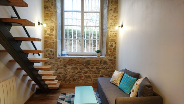 Charming duplex fully renovated. Quiet apartment on higher ground of Vieux Lyon  Paris, France Duplex full of charm heights of Vieux Lyon Entire rental unit vacation rental 23655864