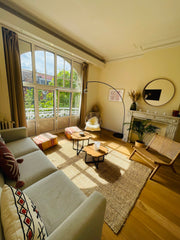 This modern and bright apartment is located in a super nice neighborhood.<br /><  Bright and cosy flat close to EU district Entire rental unit vacation rental 710173406280031524