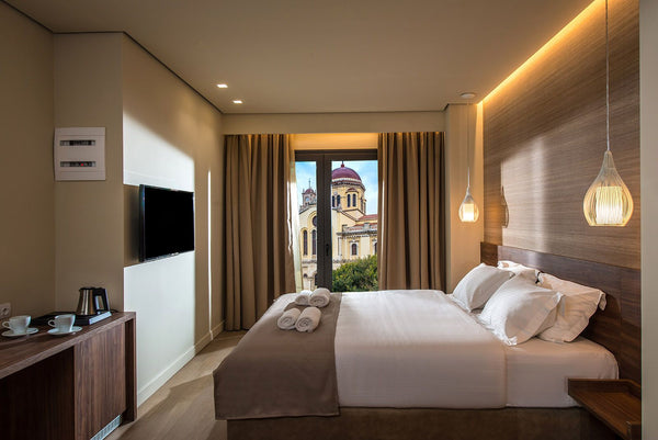 Metropole Urban Hotel is a luxurious accommodation with 24 rooms and modern desi Rethimnon, Greece Metropole Urban Hotel - Standard Room City View Room in boutique hotel vacation rental 51206086