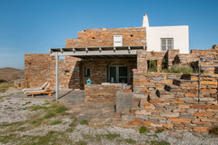 Authentic kea house is located on a cliff with a beautiful view, quite remote bu Athens, Greece Authentic Kea island house Entire condo vacation rental 20631920