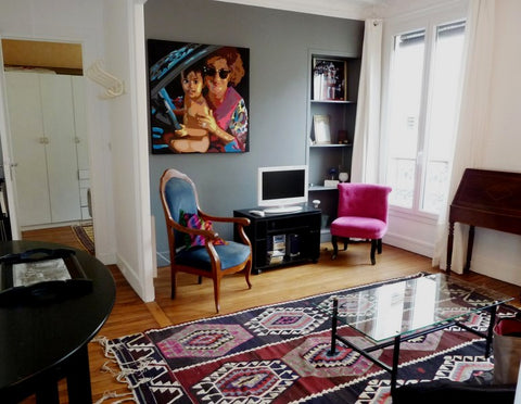 Appartement lumineux et confortable 45 m² composé d'une entrée, grande cuisine a Paris, France Alésia 2 Pièces meublée rénové 45 m² Entire rental unit vacation rental 12920158