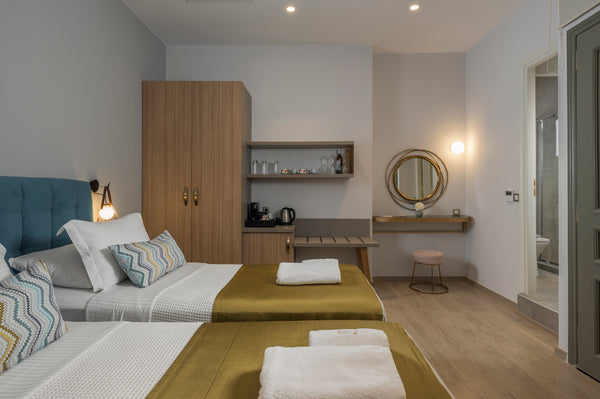 Plaza 1866 Superior City Rooms is located in the heart of the city of Chania. Th  Plaza 1866 Superior City Rooms/Standard Triple Private room in serviced apartment vacation rental 46270517