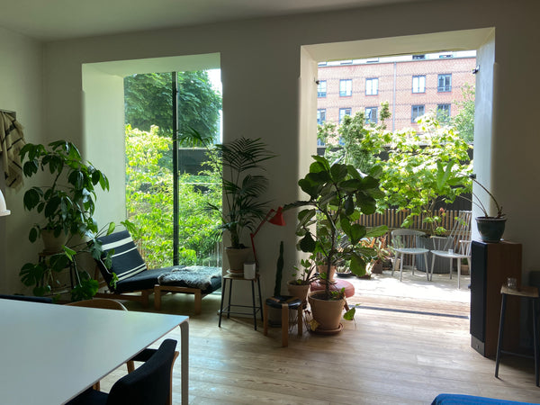 Super cozy yet stylish apartment with high ceiling and a beautiful garden in the Copenhagen, Denmark Living with our cat in the heart of the city Entire condo vacation rental 10455057