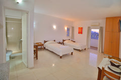 This is a unique-space studio of about 40 square meters, with a bathroom. There  Athens, Greece Quadruple Studio on Ground Floor-Reina Apartments Entire condo vacation rental 663177324932308038