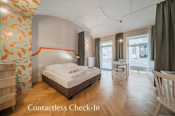The studio apartment is located on a lively street in the vibrant and historic N Vienna, Austria Studio in the center of Vienna Entire rental unit vacation rental 45572978
