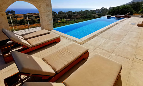 A brand-new maisonette traditional Cretan style . High quality villa with unlimi  Agia Galini Cretan maisonette , pool & roof garden Entire villa vacation rental 44098405