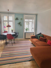 Nice room with a confortable double bed, televison, table and chair. The room ha Copenhagen, Denmark Cozy room, comfortable bed & cool neighbourhood! Private room in rental unit vacation rental 23353930