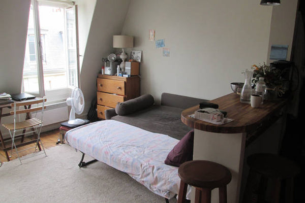 Beau petit studio très cosy - Vue sur la Tour Eiffel - Tout meublé - Confortable Paris, France Studio Passy Trocadéro Tour Eiffel Entire rental unit vacation rental 9969095