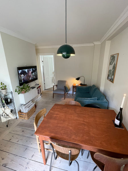 Kick back and relax in this calm, stylish space. <br /><br />The apartment is lo Copenhagen, Denmark Lovely Østerbro apartment with patio Entire condo vacation rental 651998375964317001