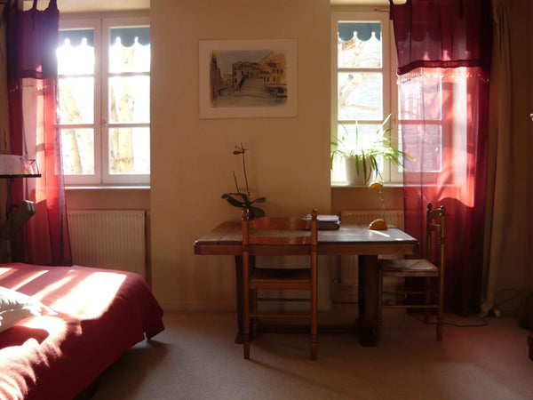 The nice bedroom has got its own private bathroom, a two person bed. It is spaci Lyon, France Cosy room, near to the city center Private room in rental unit vacation rental 6183072