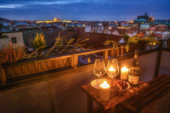 • 60m2 (645 sq.ft.) GREAT looking 2 bedroom apartment<br />• LOCATION, LOCATION, Prague, Czechia CASTLE VIEW + TERRACE  ❤❤❤ DIRTY DANCING ❤❤❤ Entire rental unit vacation rental 21924575