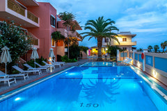 A comfortable, bright and quiet studio with partial sea and beach view. The beac Rethimnon, Greece Side Sea View Studio in Aristea Aparthotel Entire serviced apartment vacation rental 48193932