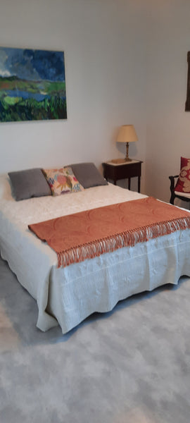 Chambre lumineuse (avec Wi-Fi et espace bureau) dans un appartement avec balcon, Mérignac, France Agréable chambre privée, dans centre-ville. Private room in bed and breakfast vacation rental 53802464