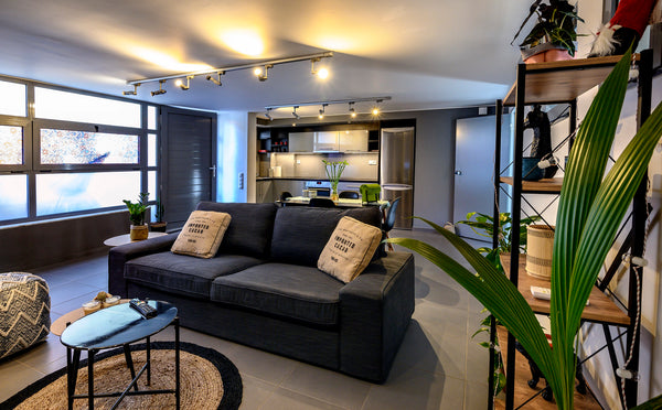 This fancy apartment is 50 meters from the 
