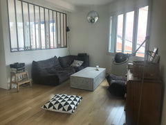 Refait à neuf en 2019, notre appartement spacieux et lumineux de 135 m2 est situ Lyon, France Hyper central et lumineux Entire rental unit vacation rental 44743413