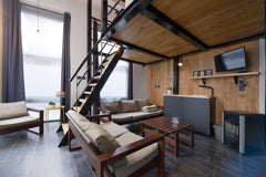 Privé studio op de begane grond met zitkamer, badkamer en slaaphoek op het verdi Mol, Belgium A- Toffe studio in het hart van het oude Antwerpen Entire rental unit vacation rental 22191315