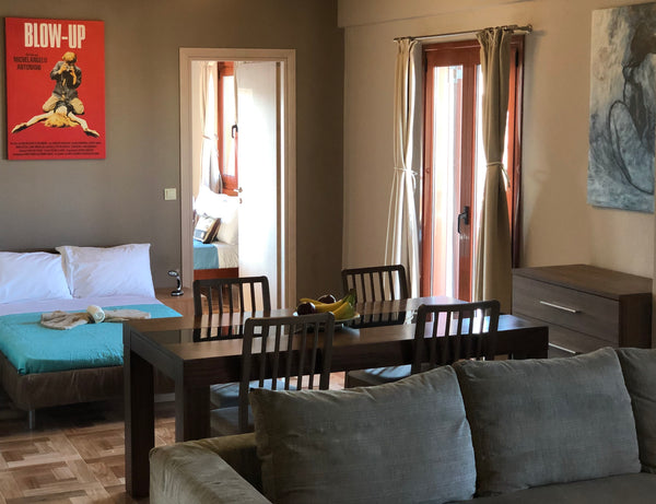 Newly renovated apartment with seaview overlooking the Heraklion harbour. Five m Heraklion, Greece Cretan Breeze SeaView Apartment Entire rental unit vacation rental 35937186