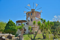 <b>The space</b><br />Die fünf Stein gebauten Villen : Ostria, Sirocco, Gregos,  Hillerse, Germany Windmühlen Honeymoon Maisonette(4/6) Lighthouse vacation rental 7241296